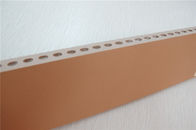 Stable Terracotta Outside Wall Cladding Tiles Non - Flammable With Low Maintenance