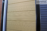 Painel de superfície alinhado da placa da parede exterior, painéis exteriores limpos fáceis da fachada 