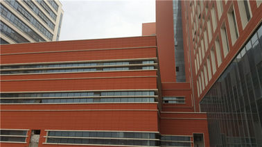 China Terracota moderna materiais exteriores ventilados da fachada da construção com de grande resistência fábrica