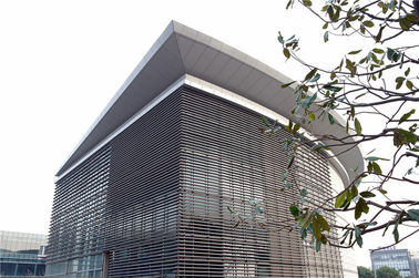 China Grelha do Baguette da terracota da proteção solar/material da decoração do sistema fachada da construção fábrica
